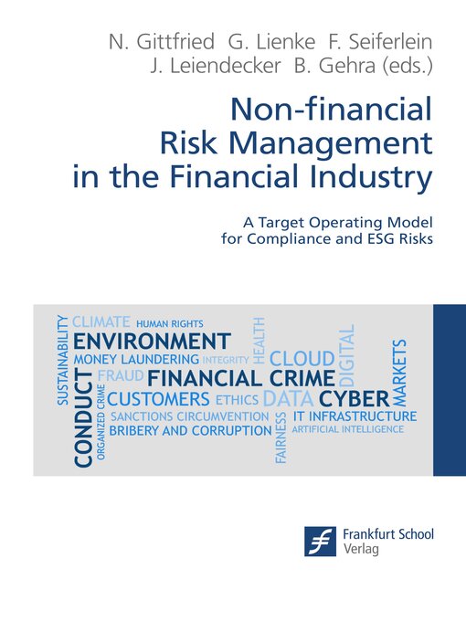 Cover image for Non-financial Risk Management in the Financial Industry
